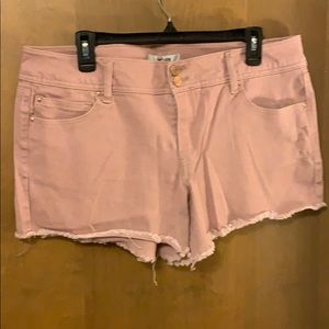Rose Gold Jean Short